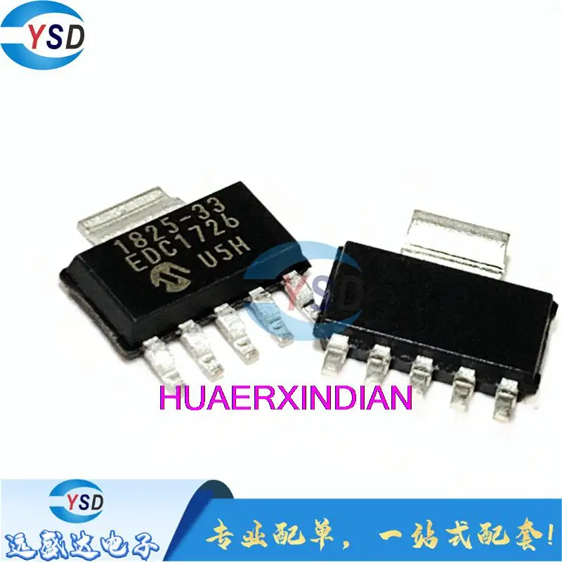 

10PCS Original MCP1825T-3302E/DC 1825-33 SOT223-5 3.3V LDO
