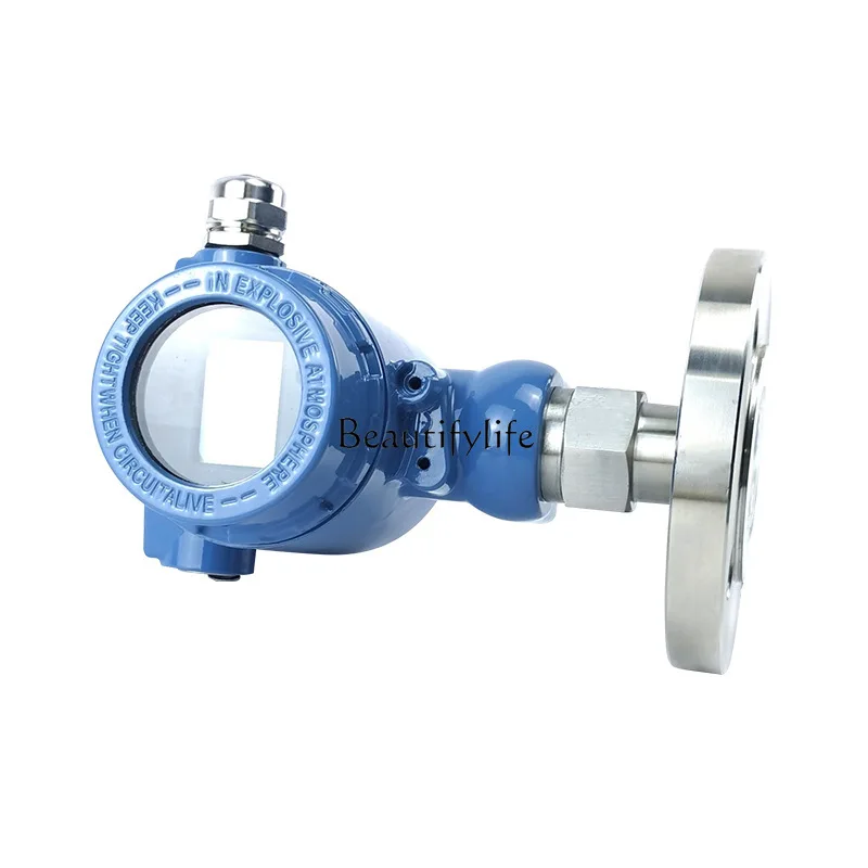 Transmisor de presión de diafragma pantalla Digital de alta precisión Sensor de diafragma de aplanamiento diferencial inteligente