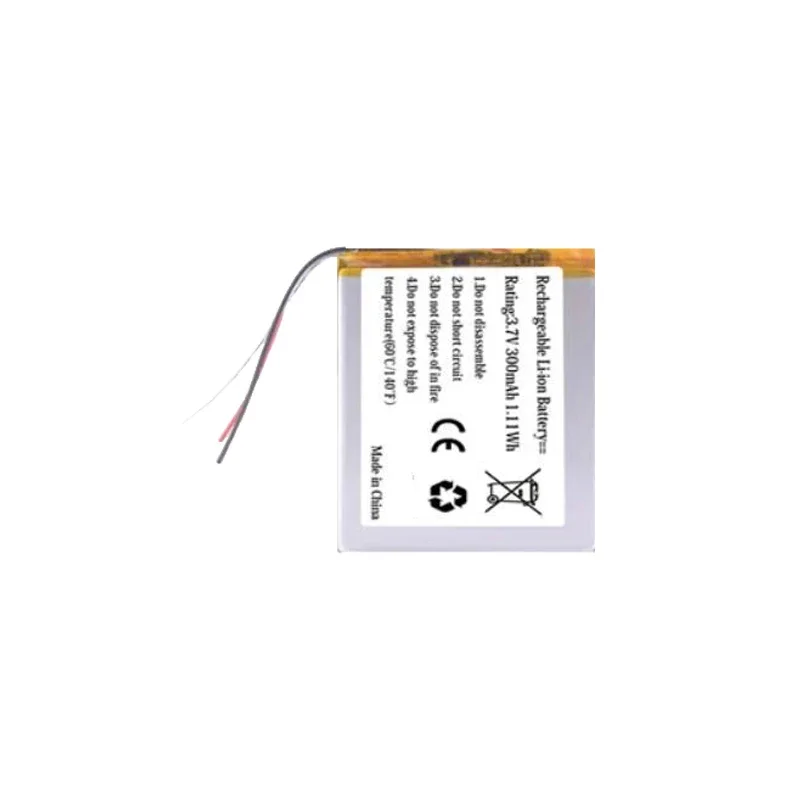 Battery 300mAh AHB472625PLT 652525 (3line) For Jabra Evolve 65 80 Earphone CP-GN650 AHB682828PS