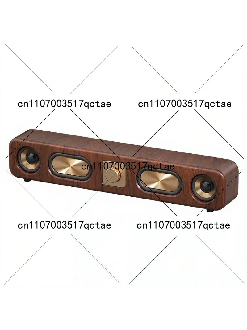 Retro Wireless Bluetooth Speaker, Portable Big Speaker with Heavy Bass