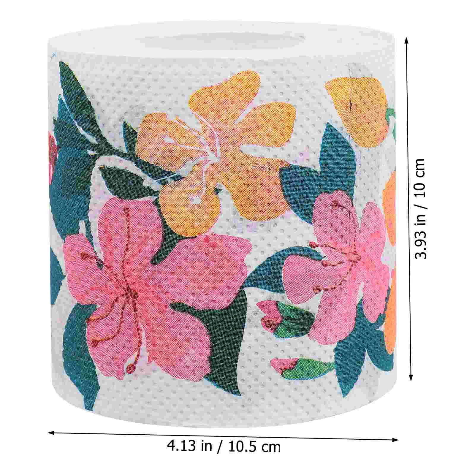 Printed Roll Paper Toilet Tissue Handkerchief Napkin for Home Napkins Core Virgin Wood Pulp