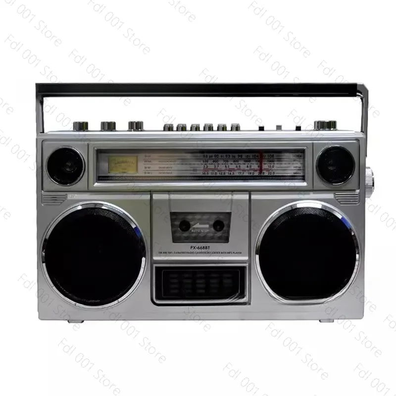 

Recorder Tape Player Cassette Recorder Radio Cassette Tape USB SD Card with Bluetooth Function