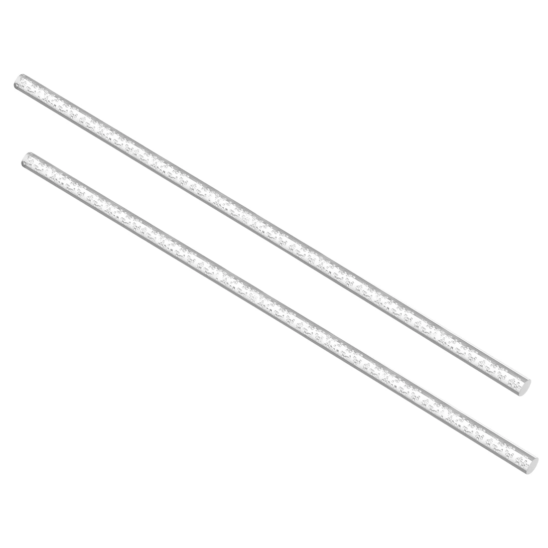 

Uxcell Acrylic Rod Round Bubble PMMA Bar 0.24 Inch Dia 10 Inch Length Clear 2Pcs