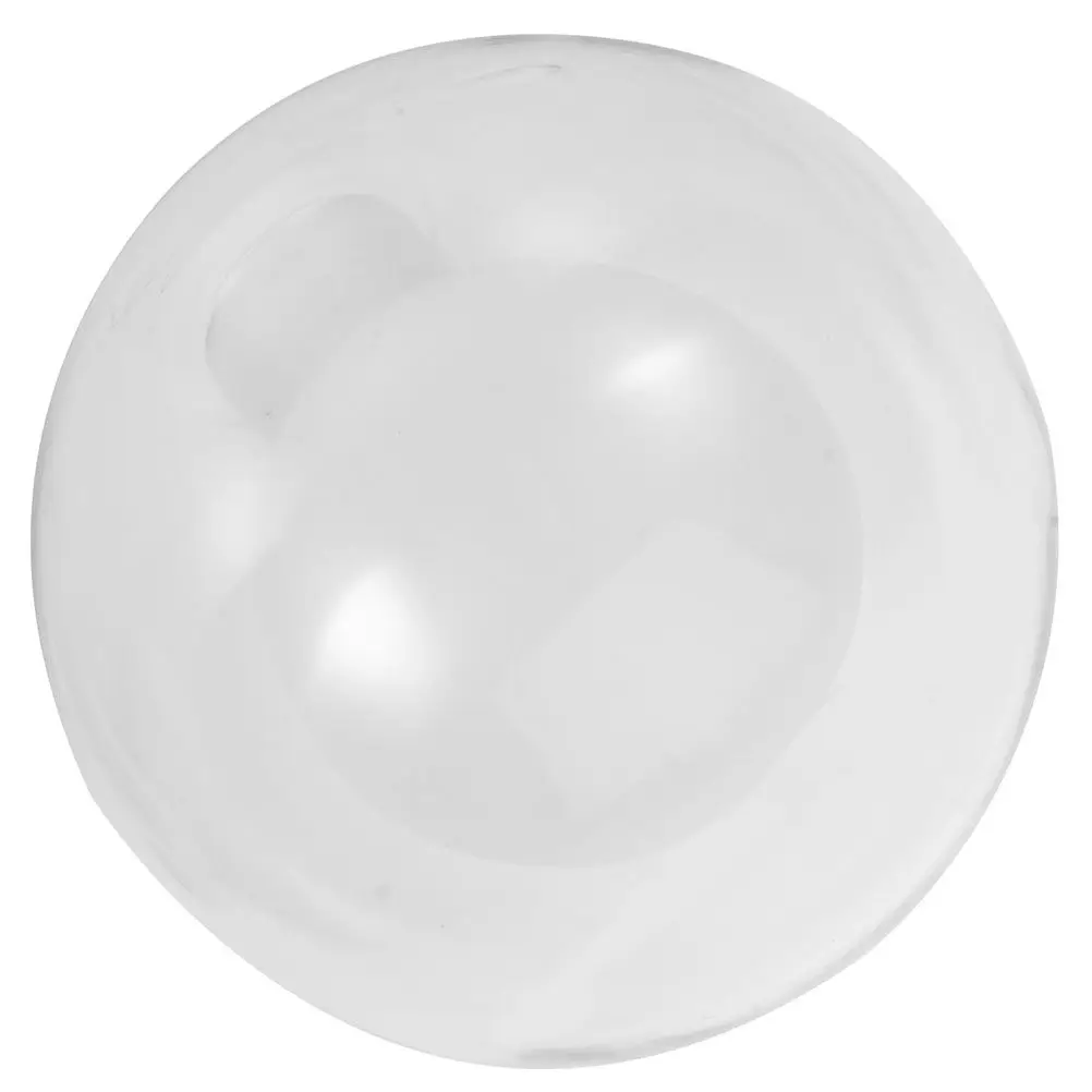 G9 Double Layer Transparent Glass Globe Lamp Shade Round Light Fixture Replacement for Modern Living Room Wall Sconce Table Lamp