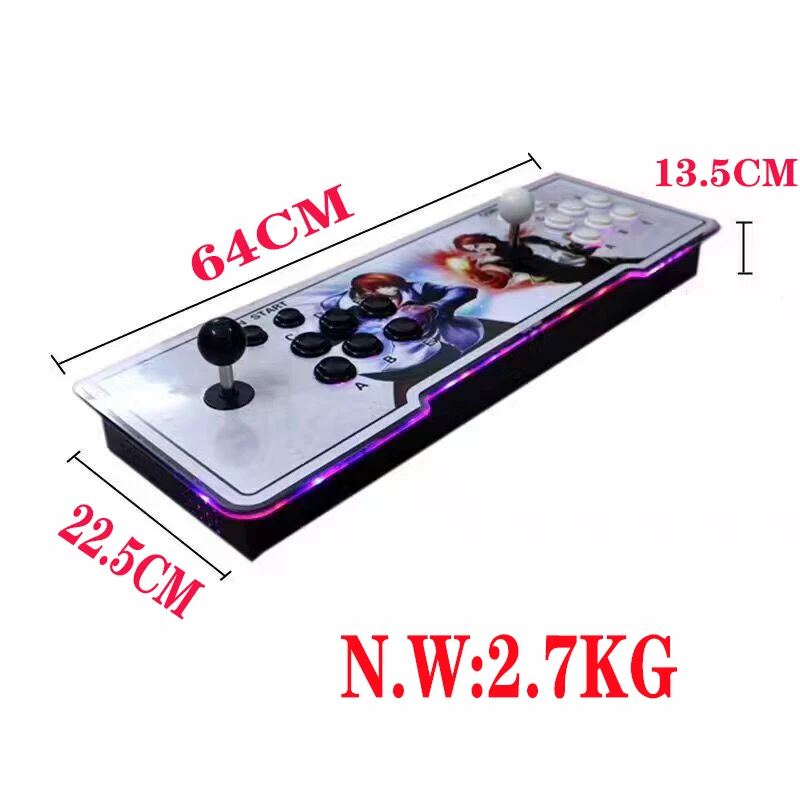 2023 popolare Retro Arcade Game Console Built-in 3399 giochi 3D WIFI HD Home Game Machine palmare per l'intrattenimento