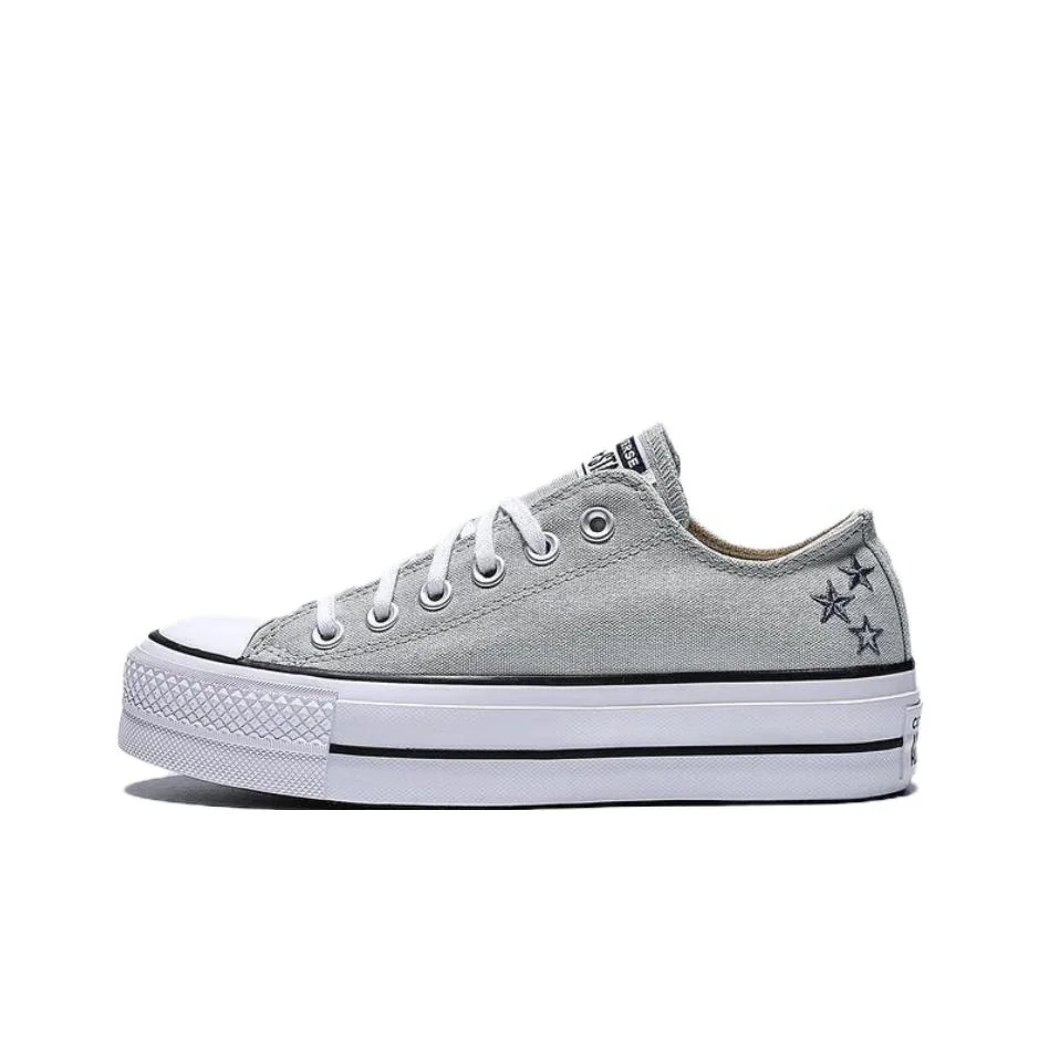 Converse CHUCK TAYLOR Abrasion Resistant Abrasion Resistant Low top Canvas Shoes Women's Gray A15539C
