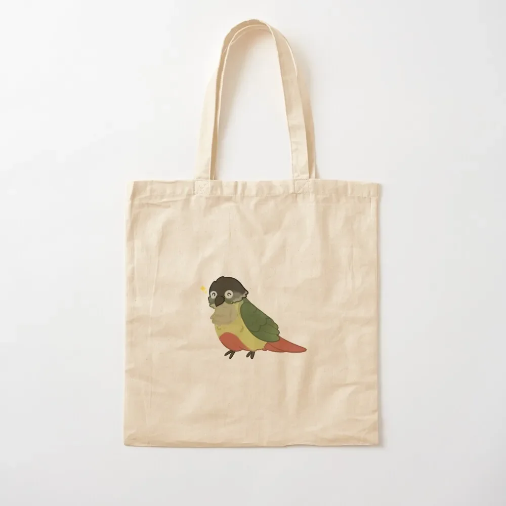 

Green Cheek Conure Tote Bag hand bag ecological bags Tote Bag