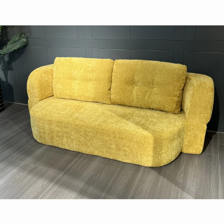 Compression Sofa Couch Foam Boneless Convertible Futon Sofa Bed Vacuum Compression Sofa  for Office Hotel Apartment Living Room