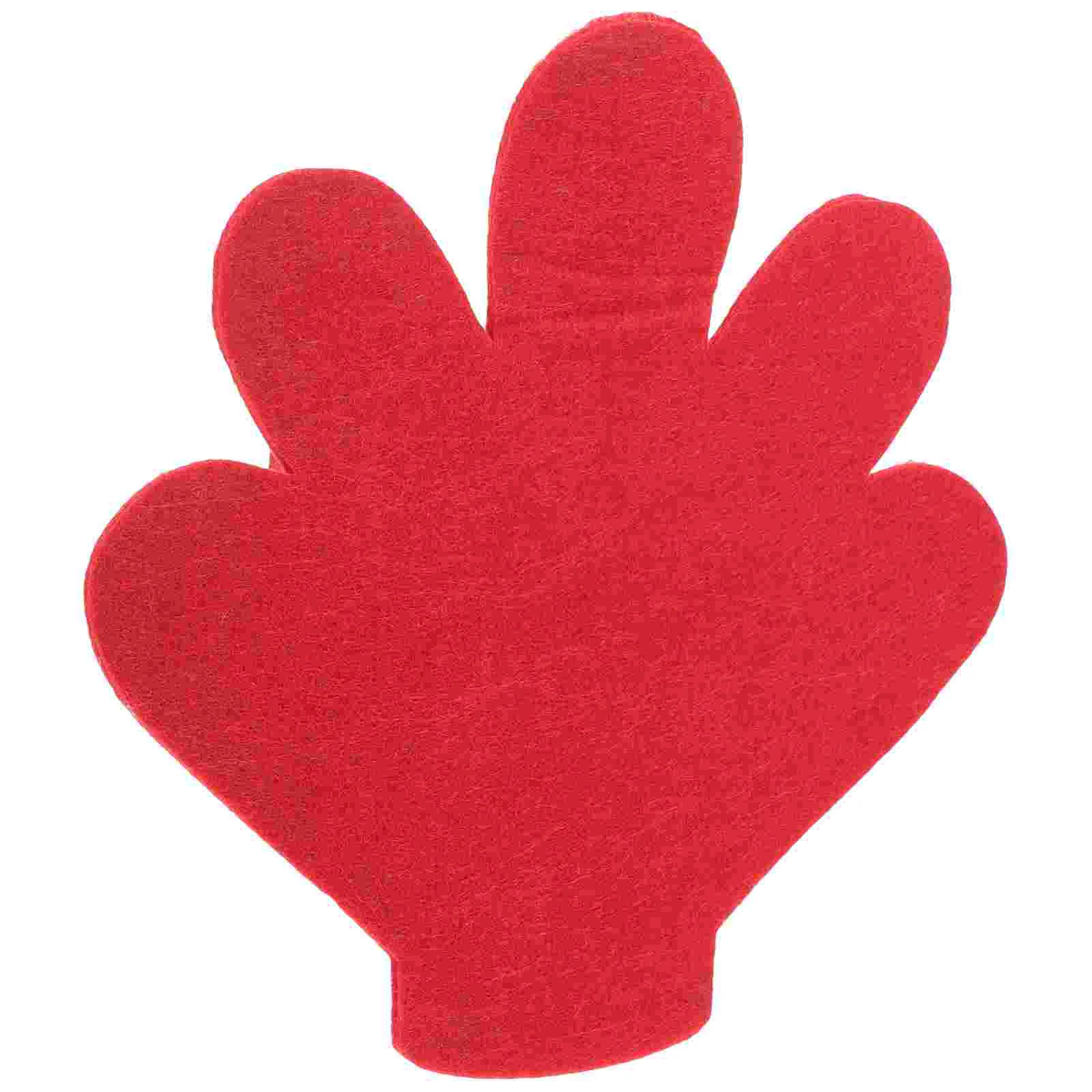 Gloves Sports Accessory Felt Hand Finger Rockets Football Hands Event Cheer for Sporting Events Cheerleading Noise Maker Giant