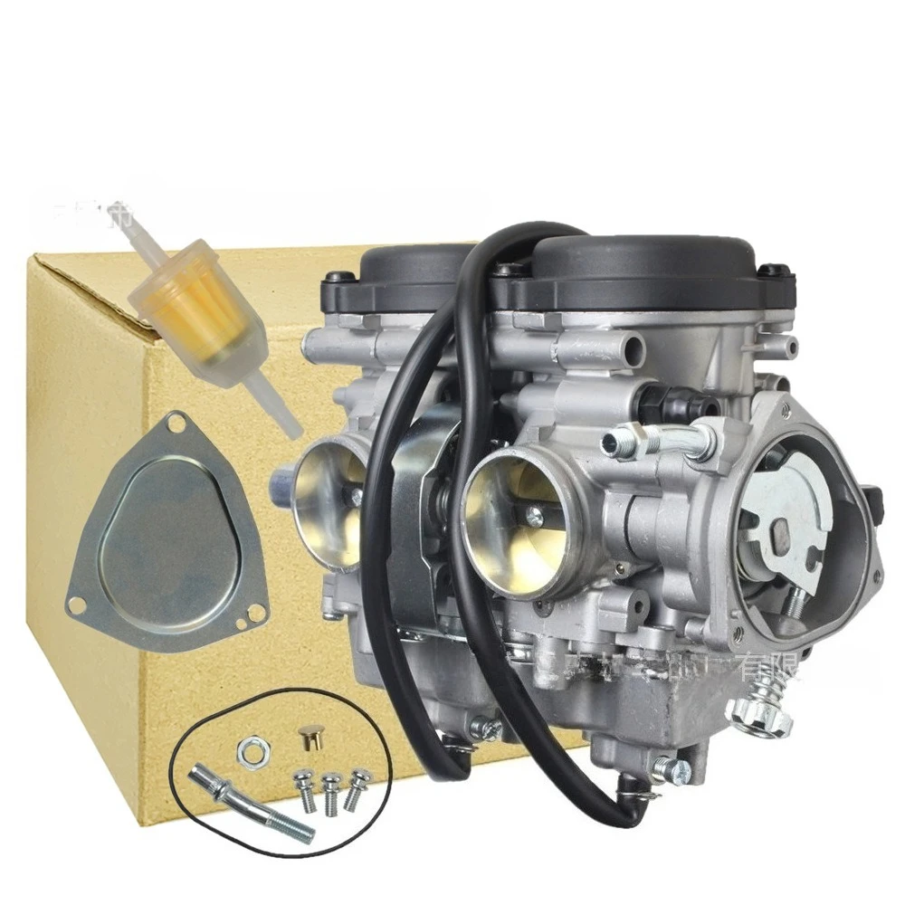Twin Carburetor for Yamaha YFM660 PD33J Raptor 660 660R YFM660 YFM 660 660R 4x4 Carburetor 2001-2005 04 Off-Road Motorcycle ATV