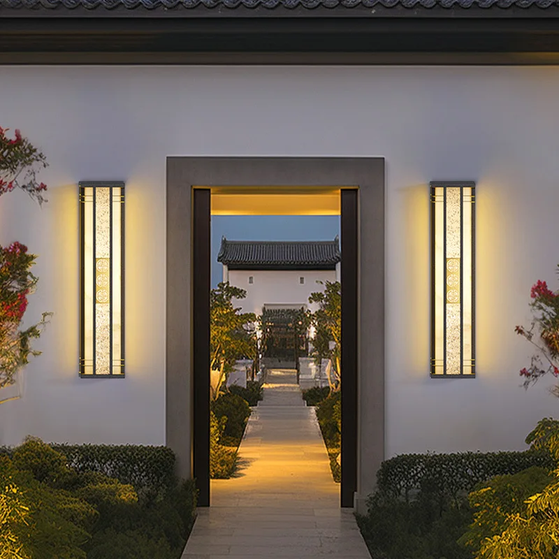 Solar light Outdoor waterproof wall light Villa courtyard Outdoor balcony Door