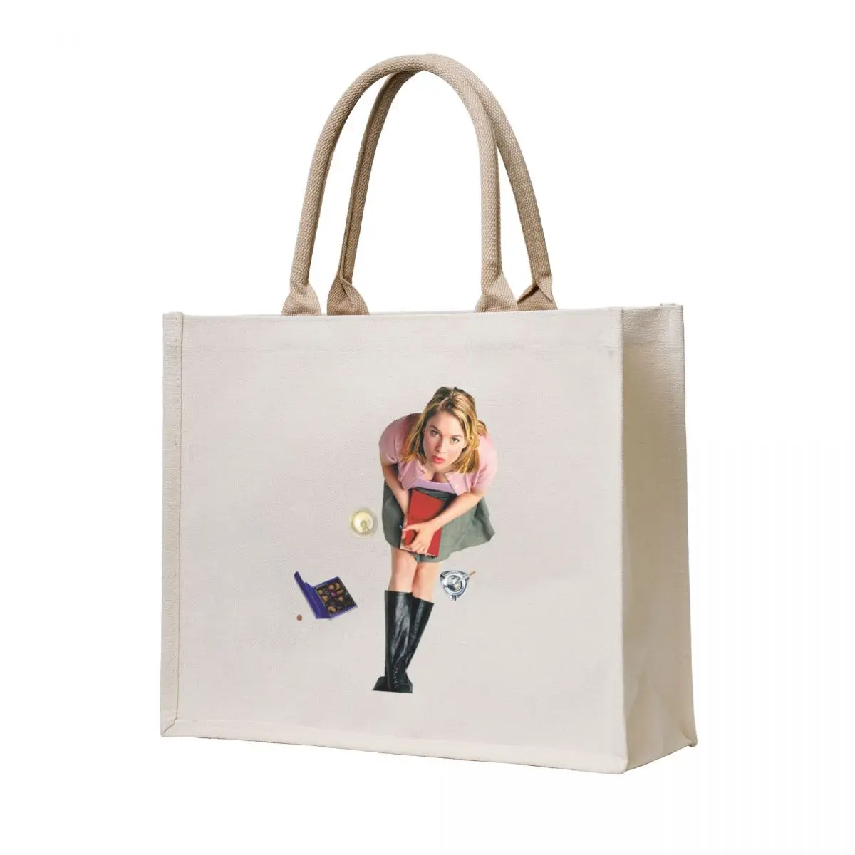

Bridget Jones Diary Tote Bag Fabric bag sac pour femme eco bag folding Gift bags