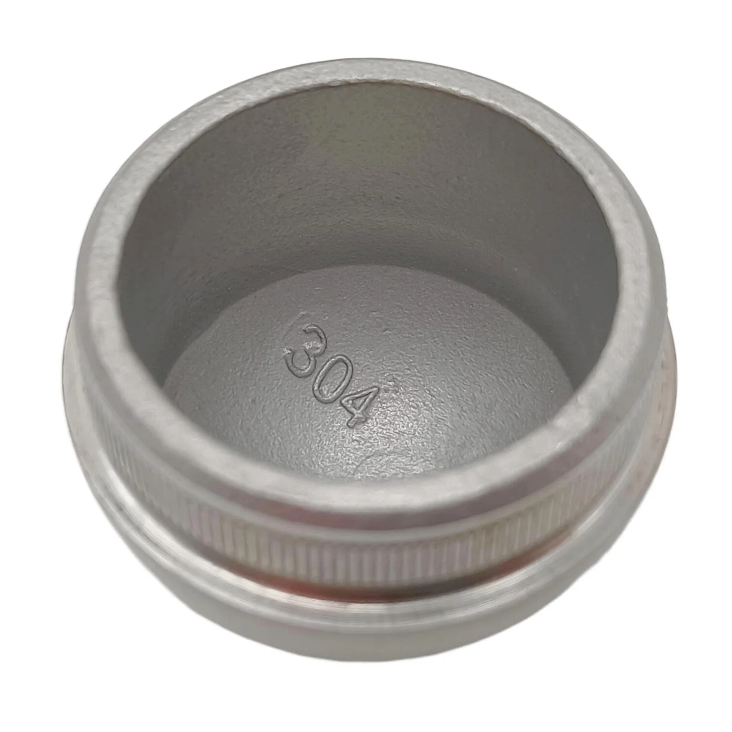 304 Stainless Steel 42.4mm Stair Railing Staircase Balustrade Balcony Ball Shape Handrail End Cap