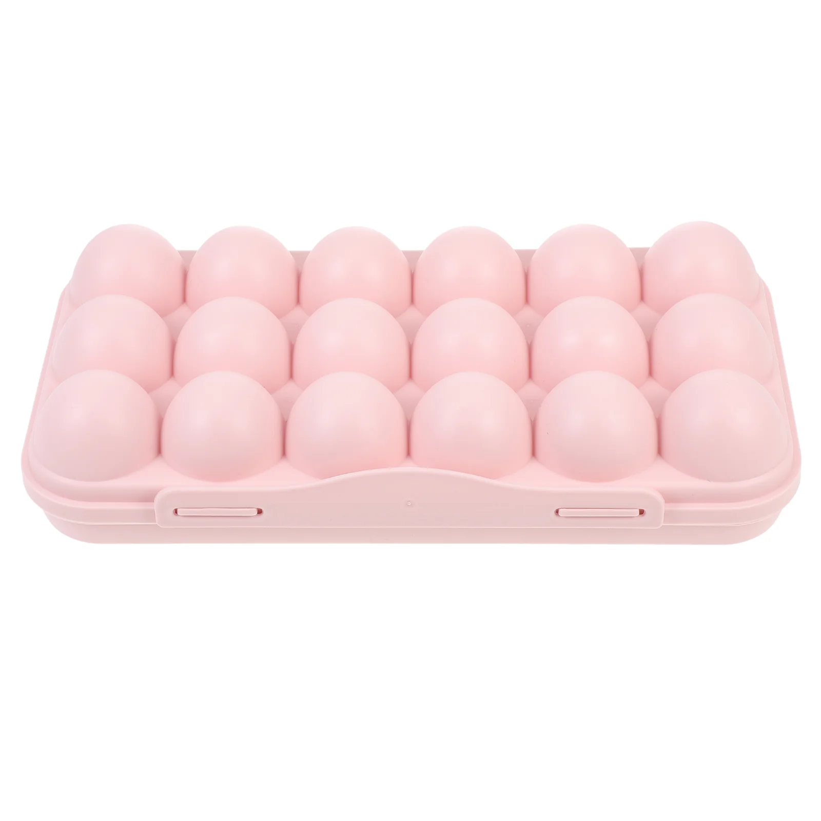 Eggs Storage Box Refrigerator Holders Sealing Case Rack Pink Anti-collision Organizer