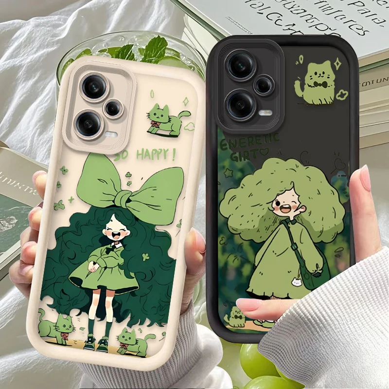 Green Girl Kitten P…