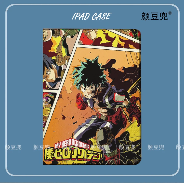 Deku Anime My Hero Academia For iPad Air 4 5 10.9 Mini 5 6 Case Luxury Silicone For Pro 12.9 11 For iPad 10th Protective Shell