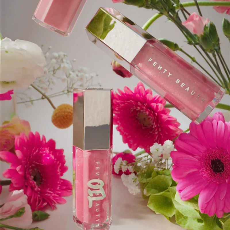 Fenty Beauty Contour Stick Lip Gloss Set Crema Sfumabile Viso Scolpire Lucido Idratante Lip Gloss Kit per il trucco per i toni della pelle