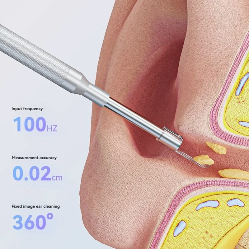 Best-Digital Visible Light Ear Spoon, Otoscope Ear Camera, Smart Ear Cleaner, For Ear Cleaning Smart Picking Stick Endoscope