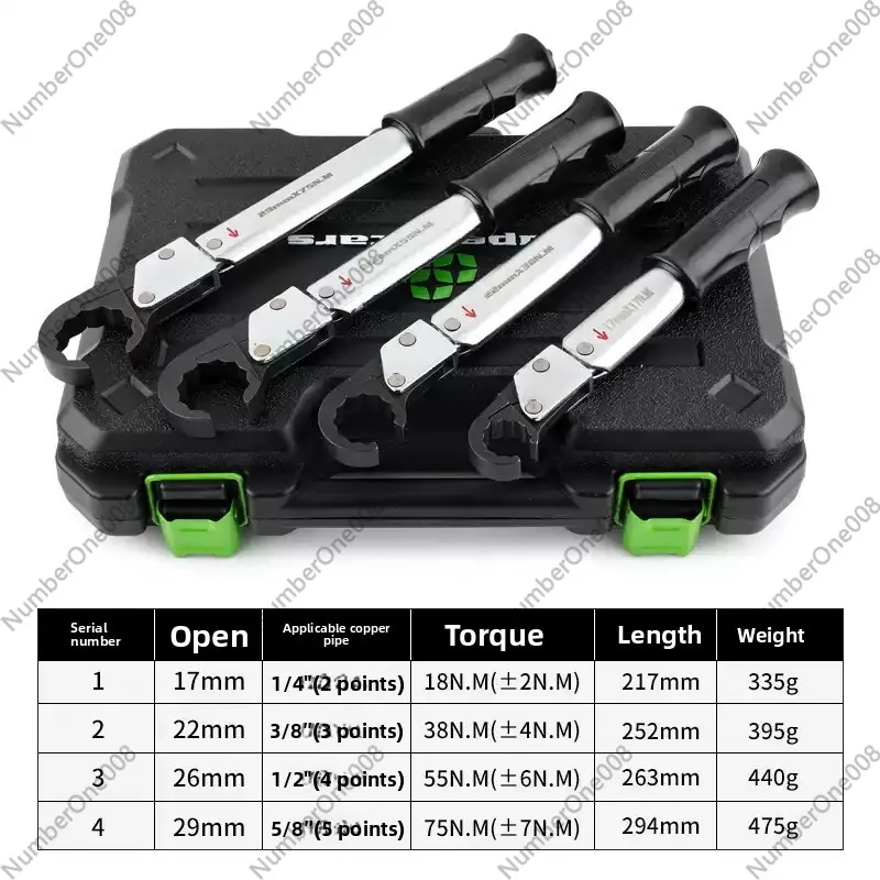 ST-02L Ratchet Torque Wrench Set High-Precision Open-Type Wrench Spark Plug Air Conditioning Maintenance Tool