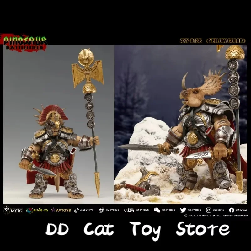 

В наличии оригинальные Axytoys динозавр Battlefield The Herbivorous Empire Ceratopsian Legion 1/12, экшн-фигурка, коллекционные игрушки