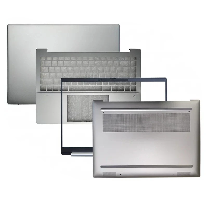 hp-pavilion-14-ew-14-ey-tpn-w159-w160シリーズノートパソコン用純正部品：lcdバックカバー-フロントベゼル-パームレスト-ボトムケース-パーツ