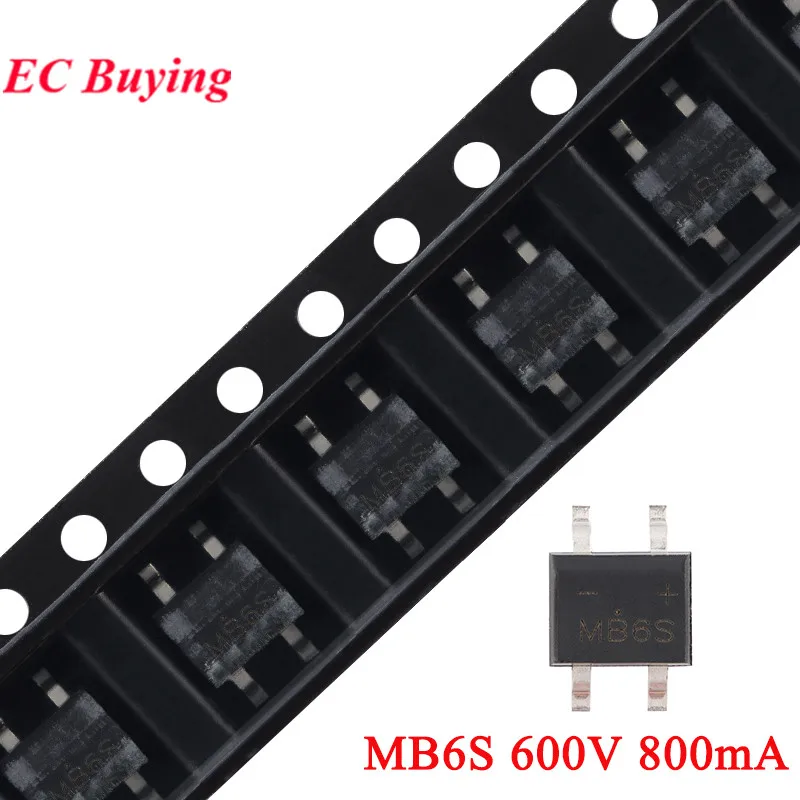 50Pcs/Lot MB6S Mbs …