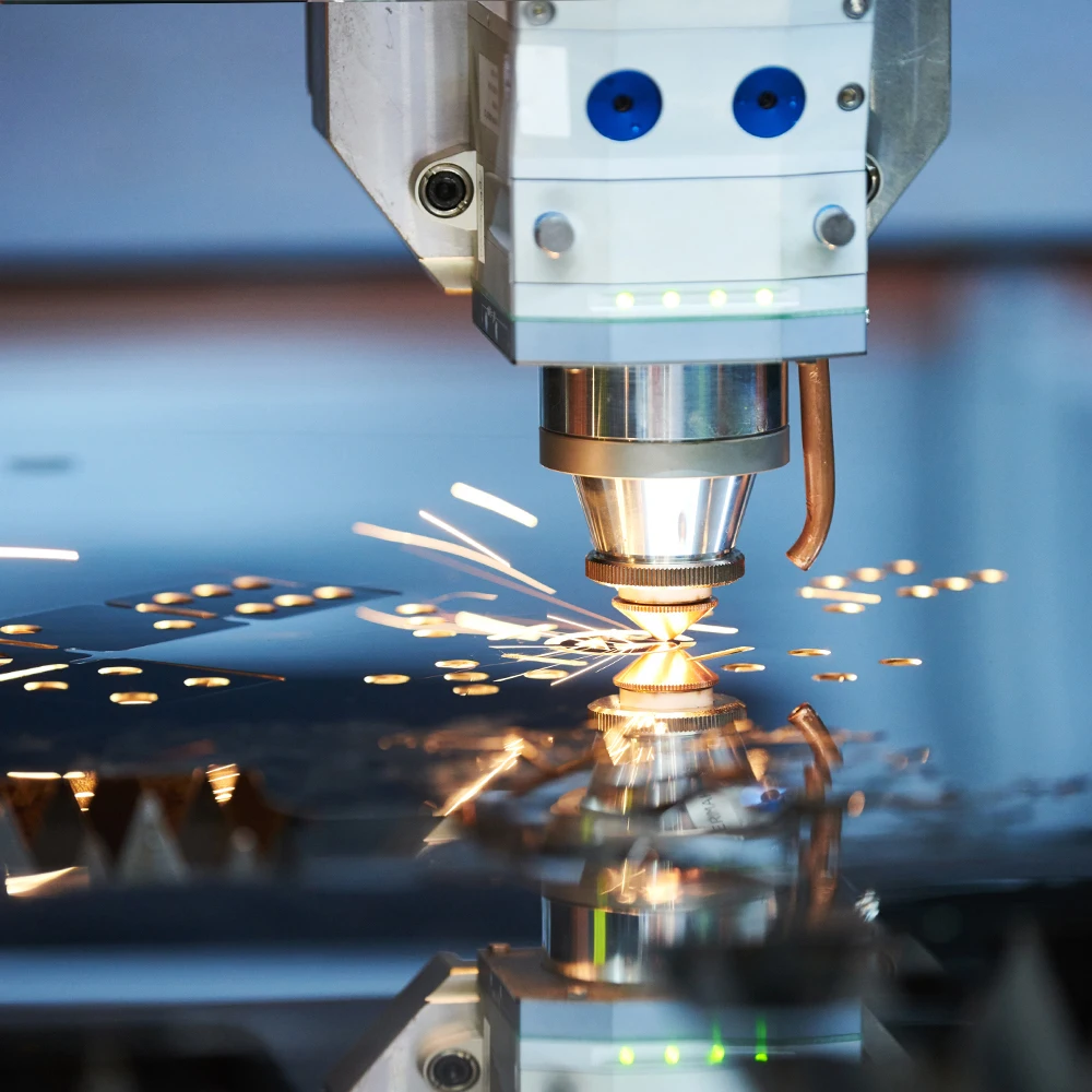 หัวฉีดเลเซอร์เดี่ยวคู่ชั้น D28 32 มม.สําหรับ Raytools Precitec WSX HSG Bodor HANS เส้นใยตัดเครื่อง