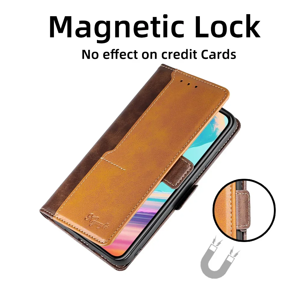 Flip Case for Samsung Galaxy S25 S24 S23 S22 S21 S20 FE Ultra Fan Edition S25 Edge S10 Plus Lite Leather Wallet Phone Book Cover