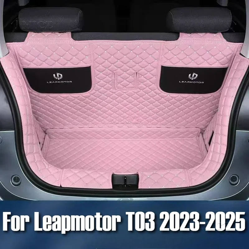 

Car Accessories Trunk Waterproof Tray Cargo Anti-Slip Boot Rear Floor Trunk Mat Storage Pad For Leapmotor T03 2023 2024 2025