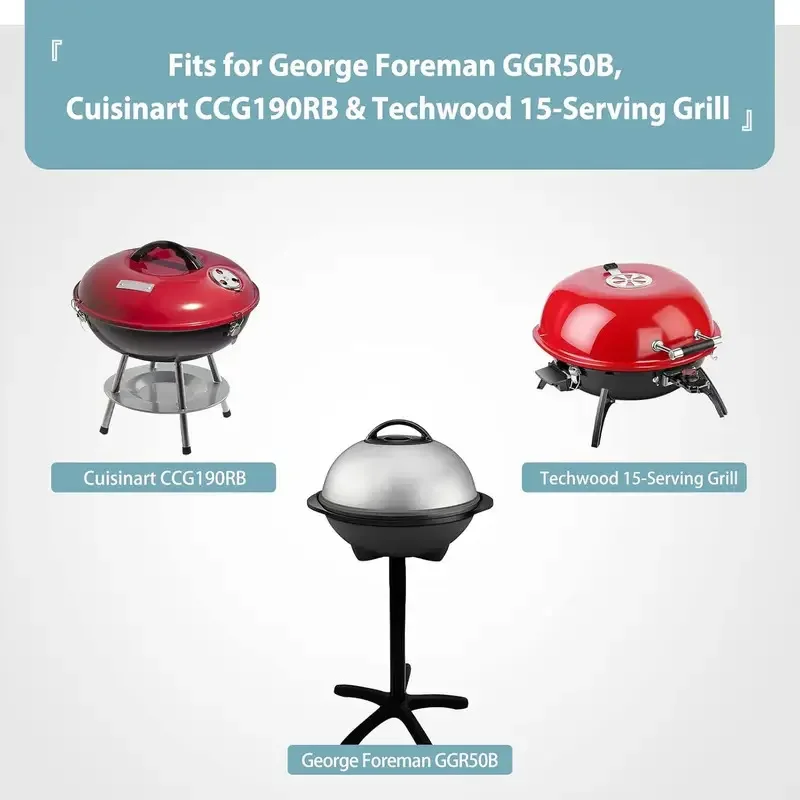 Waterproof Oxford BBQ Grill Cover, Outdoor Protective Cover for Electric & Charcoal Grills view 4