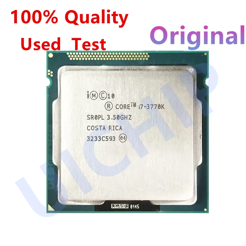 Core i7 3770K 3.5GHz 4-Core CPU Processor 77W LGA 1155