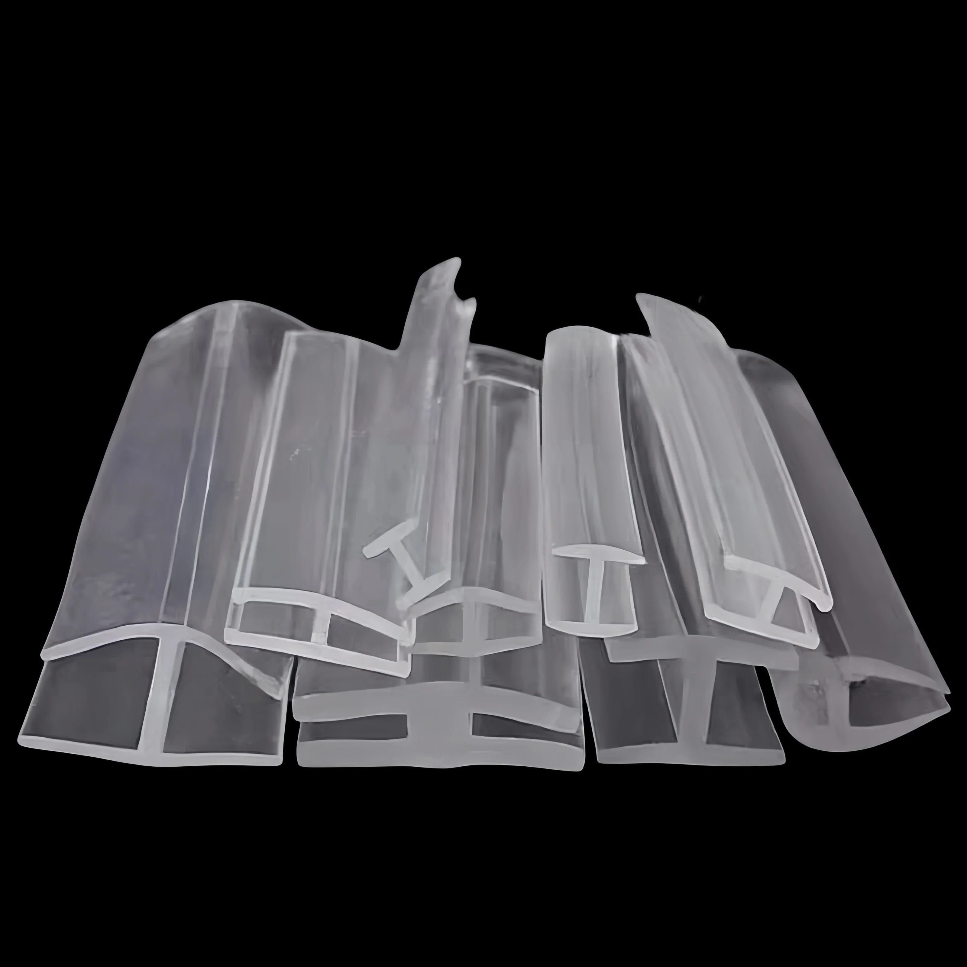 Custom H-Shape Resin Rubber Sealing Strip for Glass,Metal,Edge Protection,Draft Stopper, High Durability,Chemical,Heat Resistant