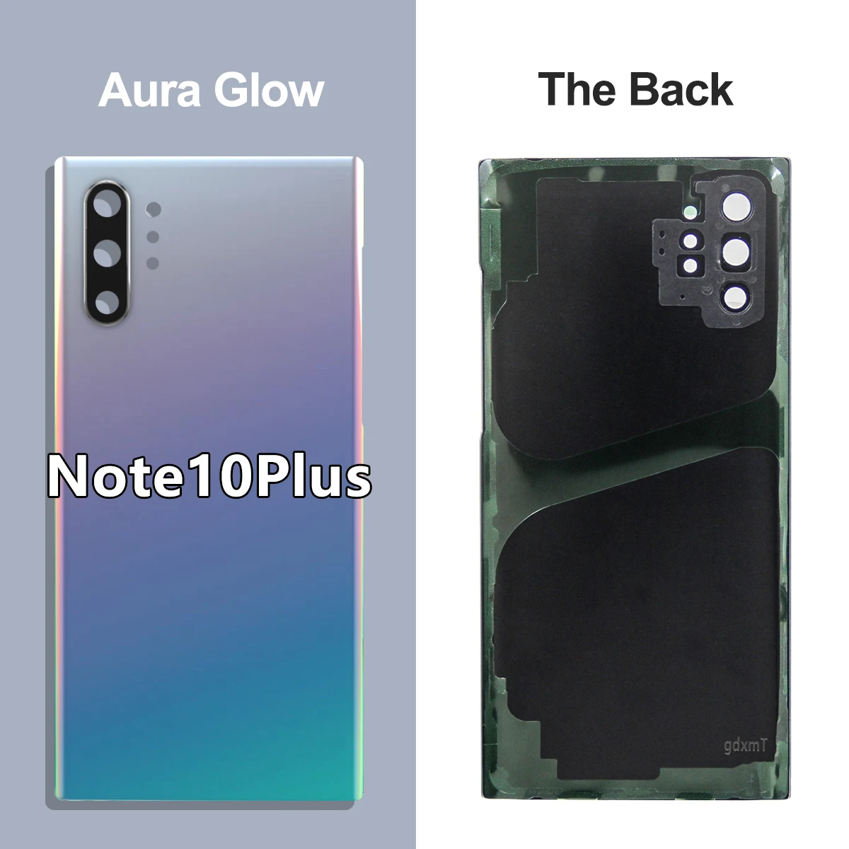For Samsung Note 10 Plus N970F N975F Battery Back Cover Rear Glass Case Housing Adhesive Camera Lens Replacement for Note 10 image 5