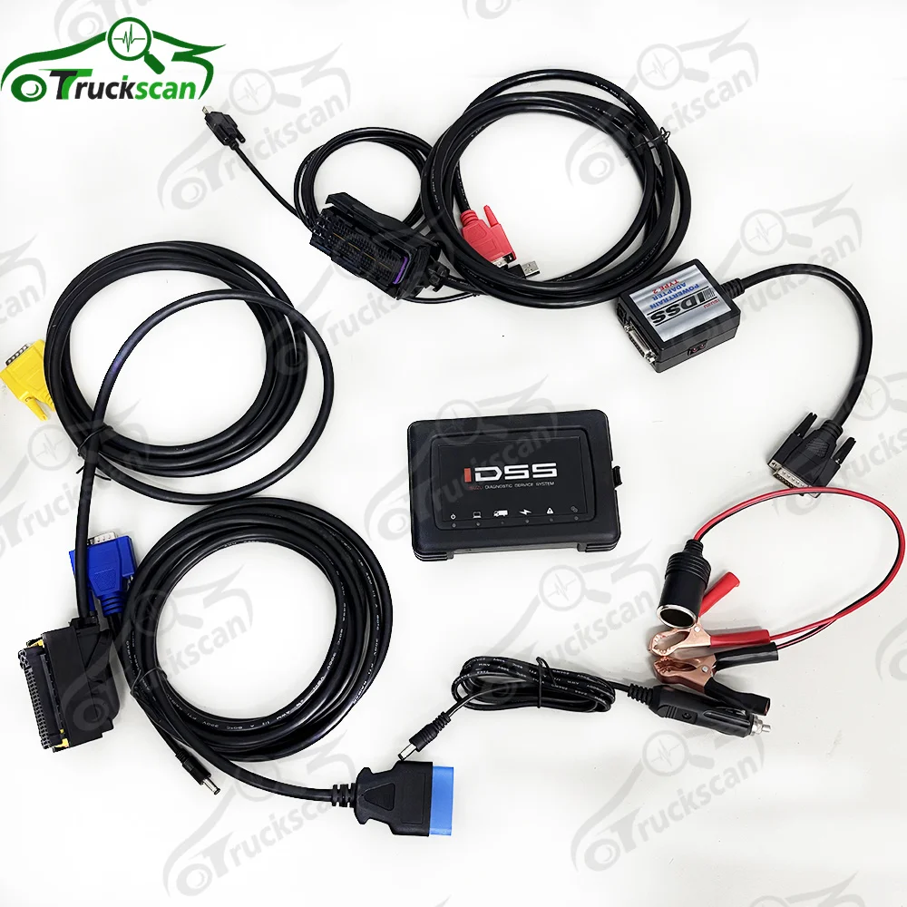 Herramienta Original 2025 para sistema de servicio de diagnóstico Isuzu 4HK1 EURO6 G-IDSS E-IDSS excavadora camión USB CAN Scanner Kit