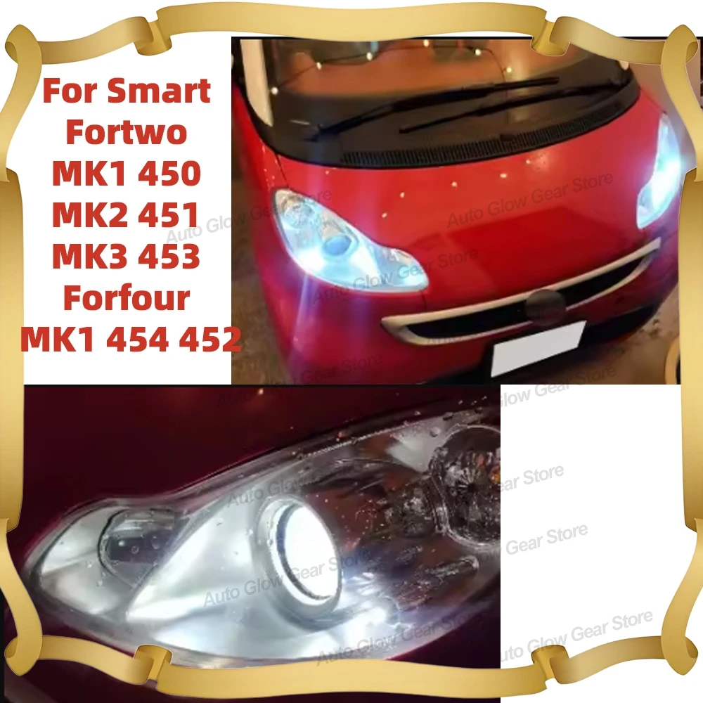 2pcs LED Clearance Light Parking Bulb Lamp T10 W5W 194 168 Canbus For Smart Fortwo MK1 450 MK2 451 MK3 453 Forfour MK1 454 452
