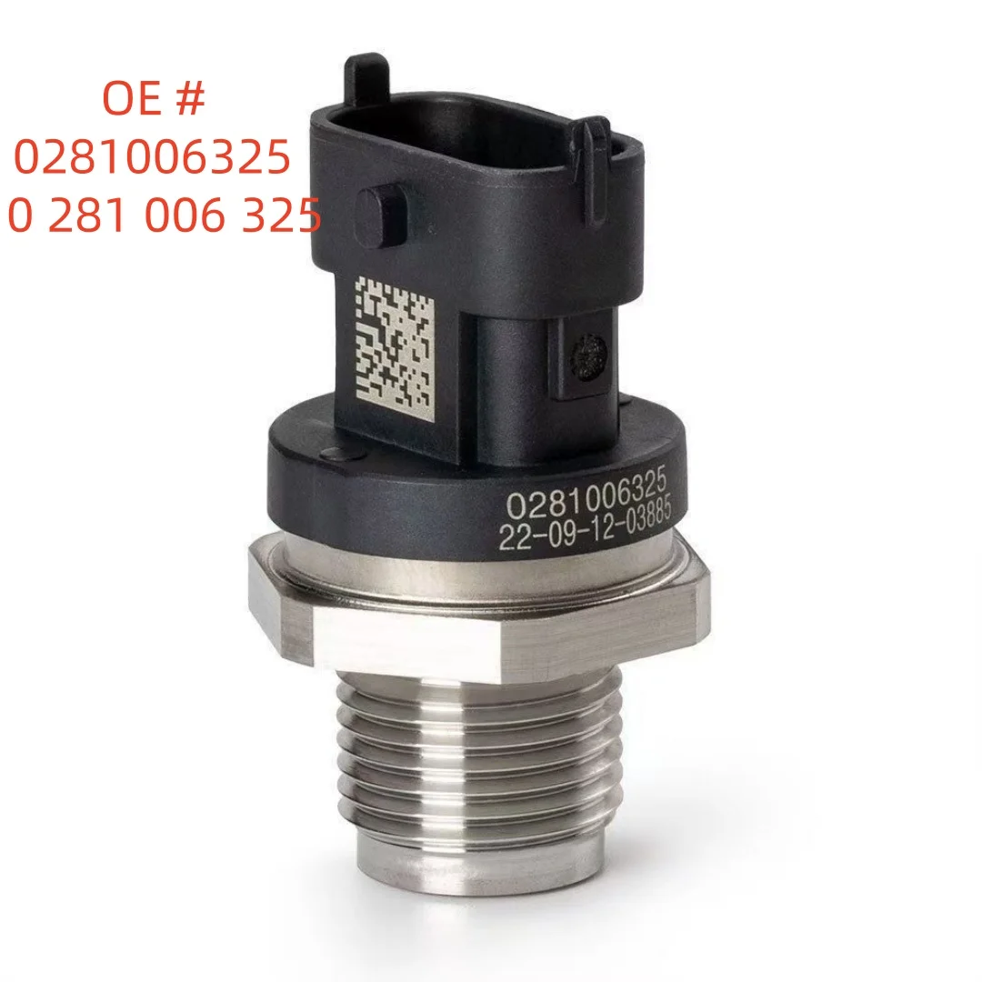 High quality New 0281006325 0 281 006 325 Diesel Rail Fuel Common Rail High Pressure Sensor  For Cummins