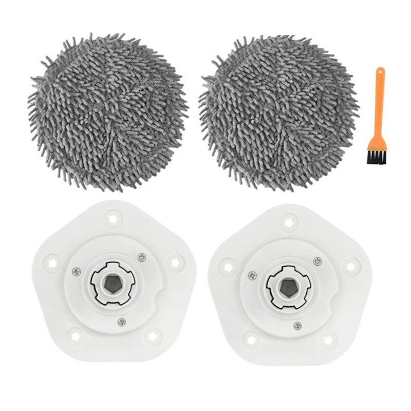 Replacement Parts For Xiaomi Mijia Pro STYTJ06ZHM Robot Vacuum Cleaner Detachable Mop Cloth Holder Cleaning Brush