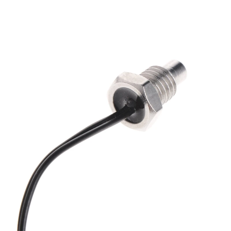 652F 1/2/for 3m 10K Temperature Sensor Probe Waterproof Temp Sensor Probe Stainless Steel 3435 NTC Temp Sensor Probe Extensio