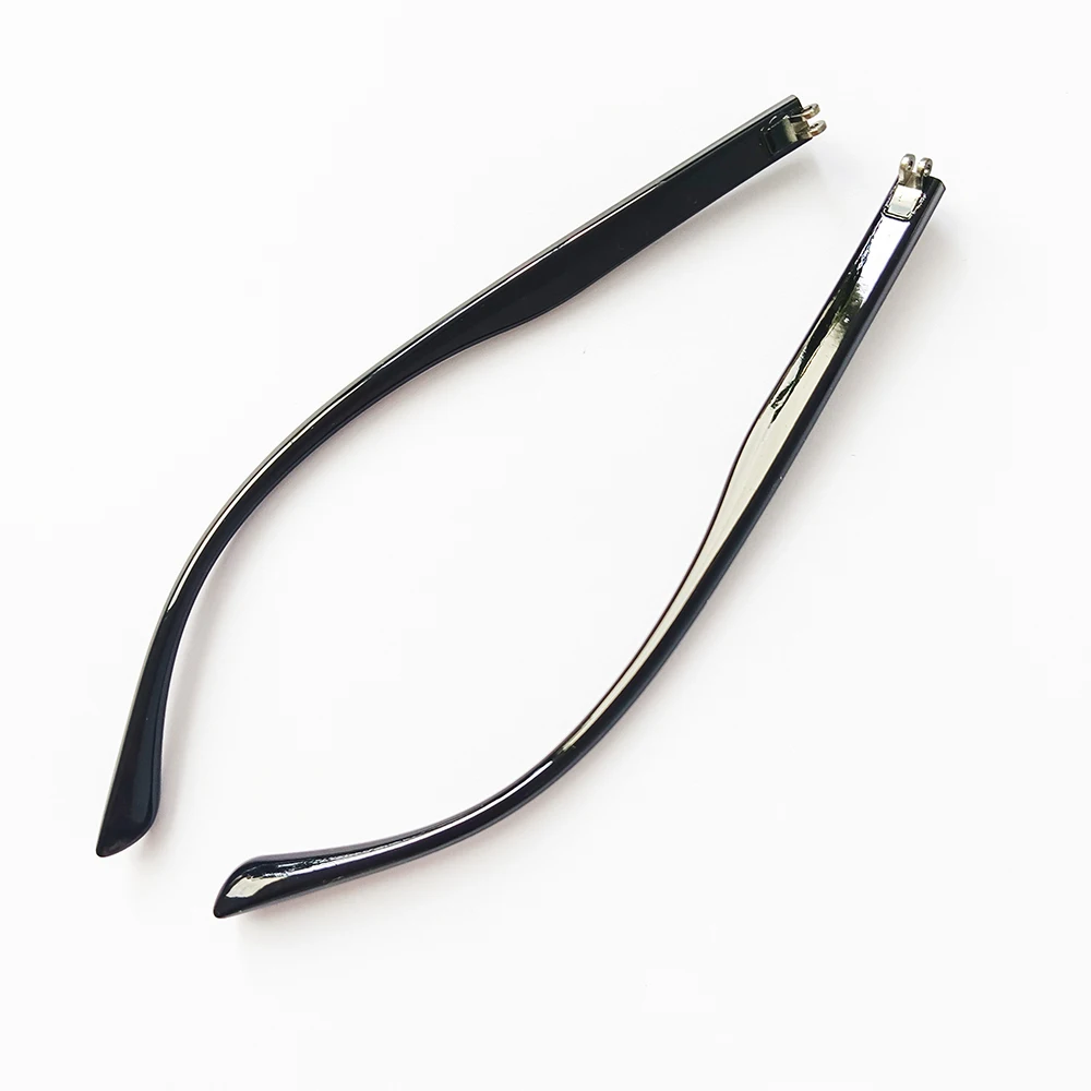 20pcs(10pairs) Two teeth hinge black brown PC glasses eyeglasses temple leg sunglasses temple rod replacement accessories
