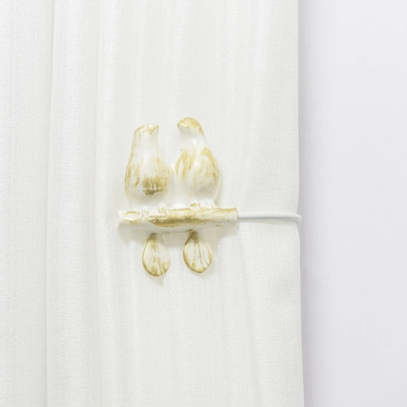 Curtain Holdbacks Wall Mounted Curtain Tiebacks Hooks Metal Curtain Tiebacks JOMD