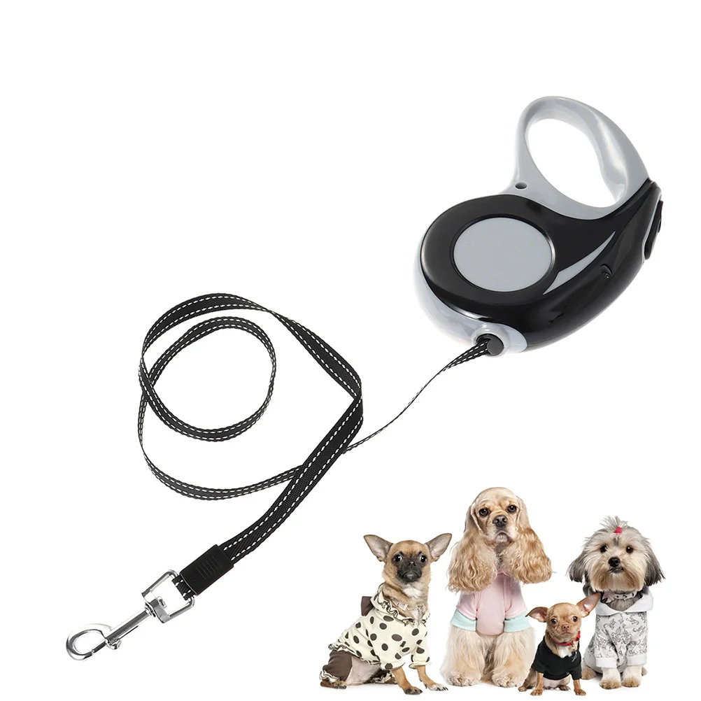 

5m Pet Dog Puppy Cat Retractable Training Leash Heavy Duty Automatic Telescopic Traction Rope Comfortable Grip for Outdoor
