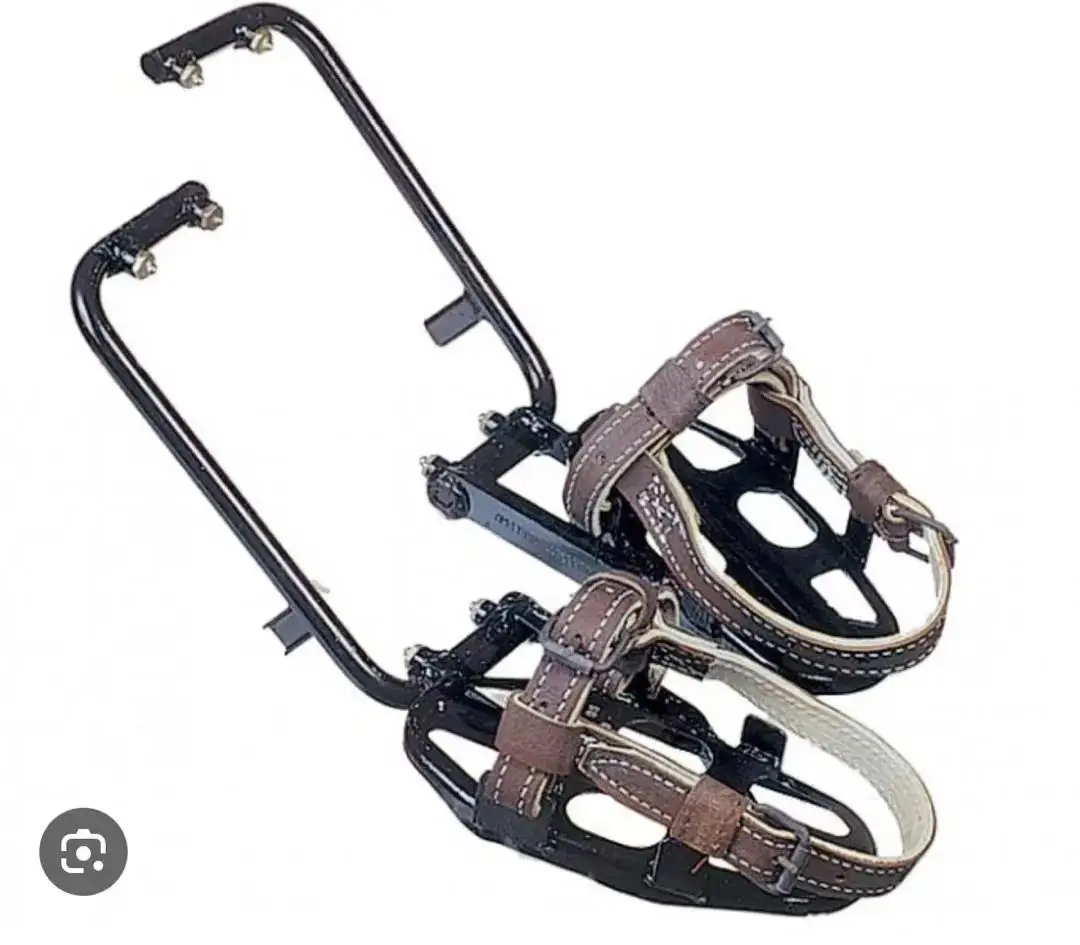 Thickened Steel Electrician Foot Buckle Rod Communication Foot Hook Tree Climbing Tool Belt D-Ring