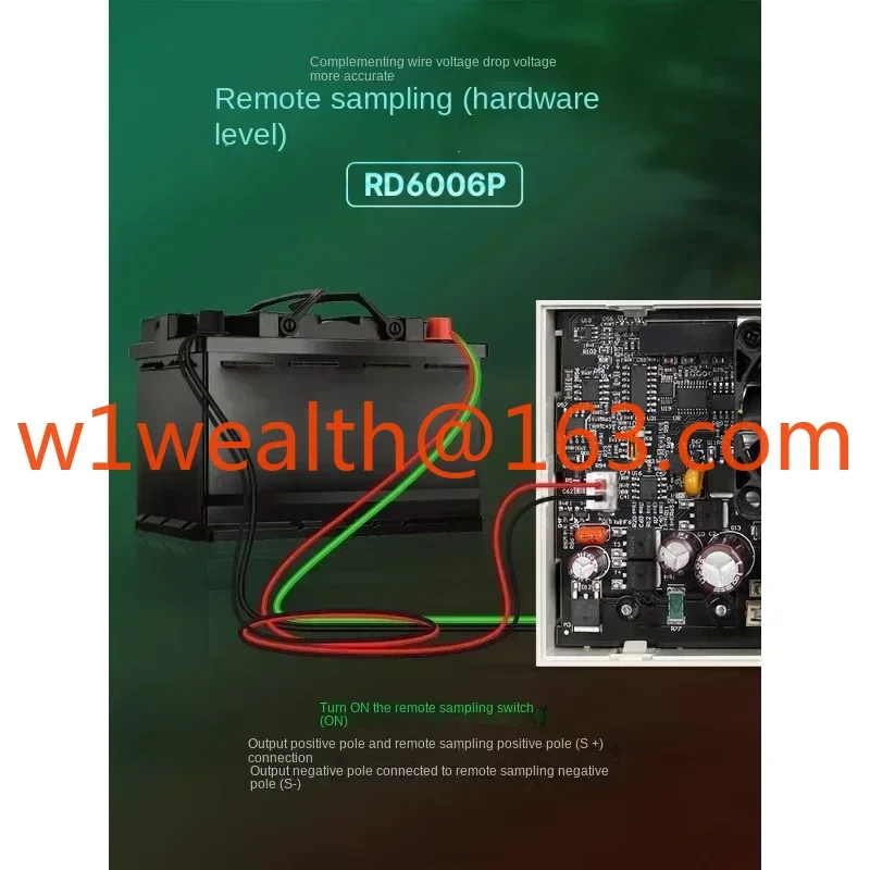 Fuente de alimentación reguladora de voltaje de alta precisión RD6006P Ruideng electrólisis de corriente constante 48V lineal de alto voltaje