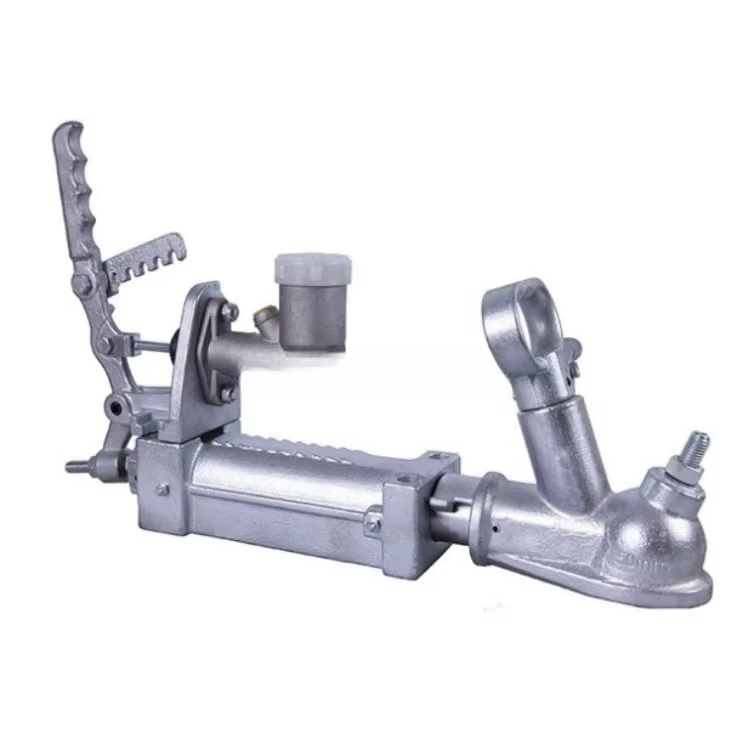 Hot-selling 50mm Trailer Coupler With Brake Trailer Oil Pump Hitch Coupling Impact Brake Connector Kit Oil Brake Coupler