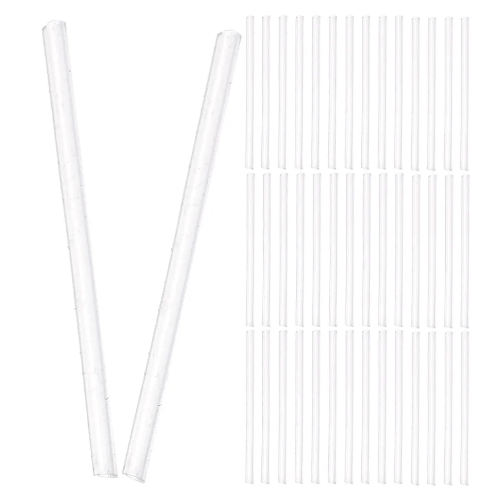 100Pcs Earring Stem Protectors Clear Silicone Backings Soft Ear Cushions Comfortable Sensitive Ears Secure Fit Daily Use