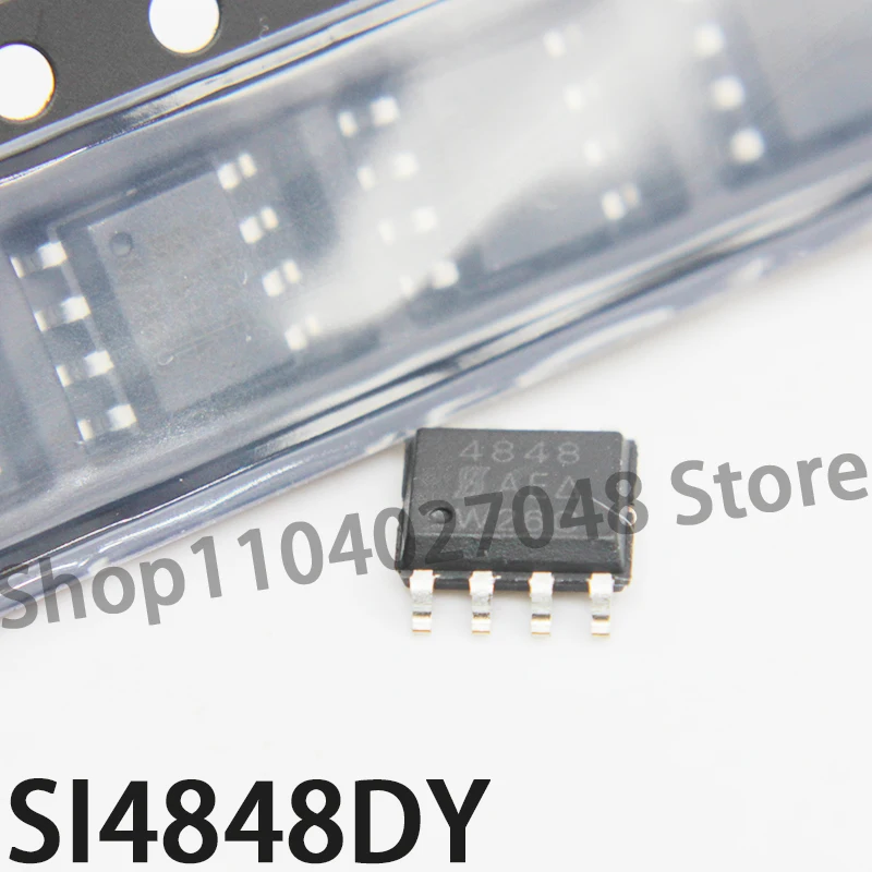 1PCS Brand new SI4848DY-T1-E3 Silkscreen 4848 SOP-8 Field Effect Transistor (MOSFET) Chip