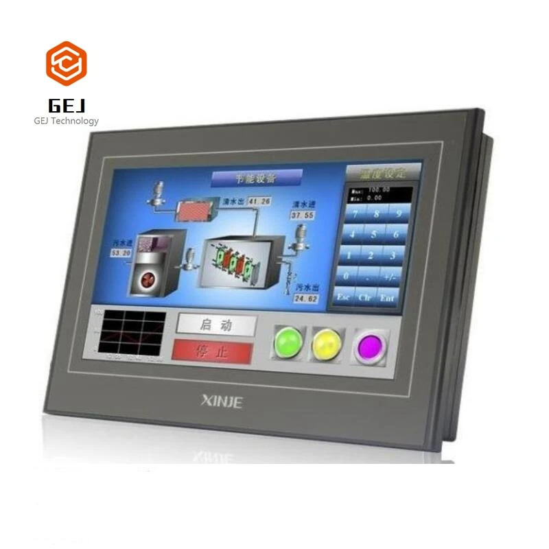 10.1 بوصة XINJE HMI TGA63S-MT TGA63S-UT شاشة تعمل باللمس تيار مستمر 24 فولت القرار 1024*600 بكسل