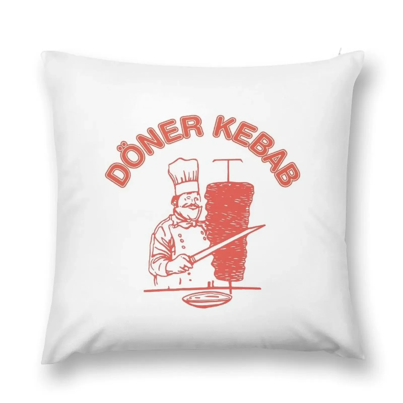 Doner kebab Throw Pillow Cushions Home Decor Sofa Covers For Living Room Decorative Sofa Cushions New year pillow