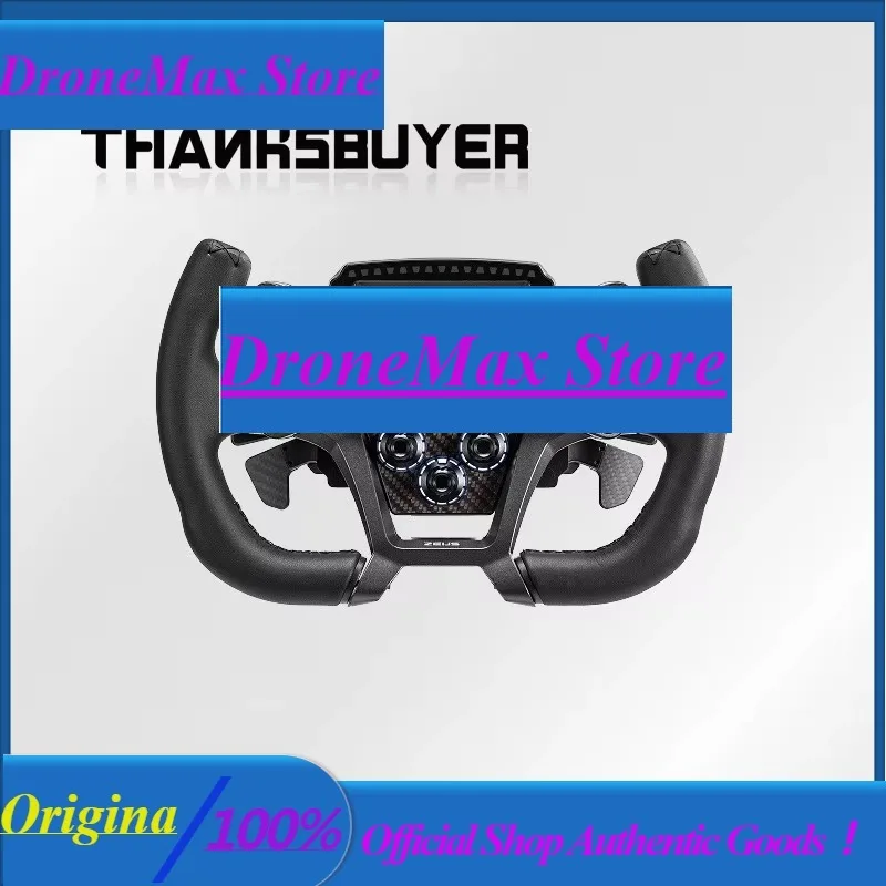 Руль DroMaSimagic Zeus GT Racing, 300/320 мм, кожа/замша/резина, открытый/в форме буквы D/квадратный, опционально с панелью приборов