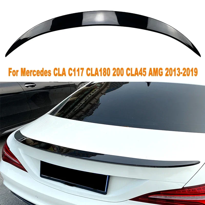 

Tail Wing Fixed Wind Spoiler Rear Wing For Benz Mercedes CLA C117 CLA180 200 CLA45 AMG 2013-2019